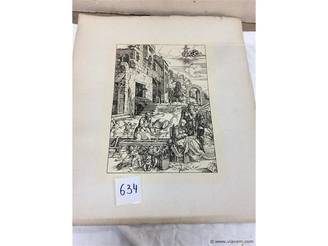 Afdruk dürer - afbeelding 1 van  2