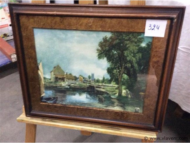 Afdruk landschap - afbeelding 1 van  2