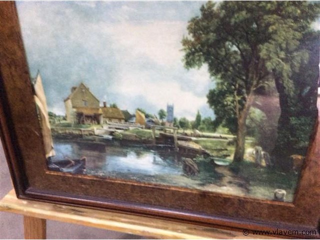 Afdruk landschap - afbeelding 2 van  2