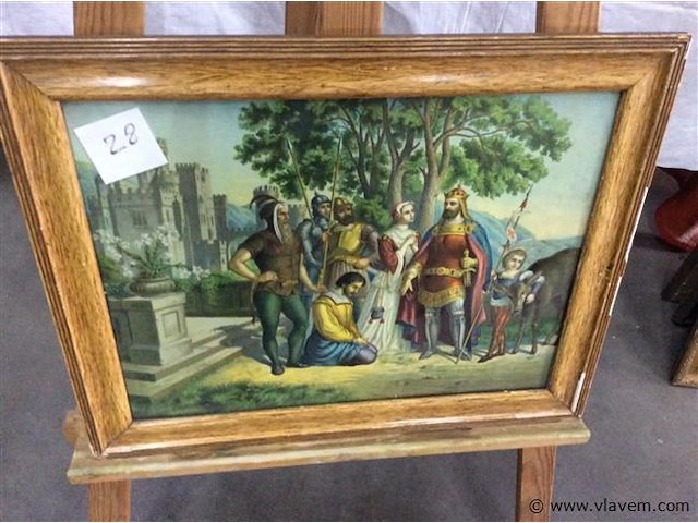 Afdruk religieus - afbeelding 1 van  2