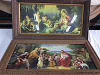 Afdrukken religieus 2stuks - afbeelding 1 van  3