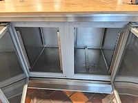 Afinox koelwerkbank 2-deurs onderbouw - afbeelding 2 van  4