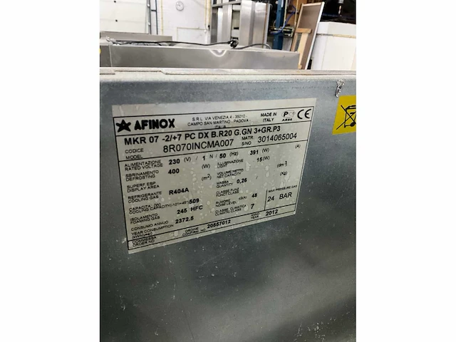 Afinox mkr 07 rvs koelkast - afbeelding 8 van  8