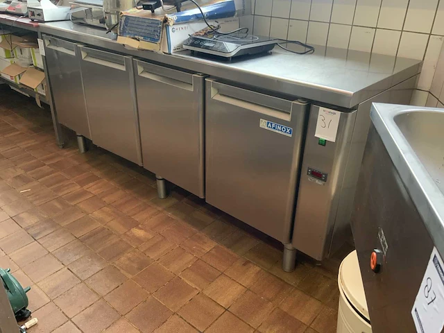 Afinox roestvaststalen werkbank - afbeelding 1 van  5