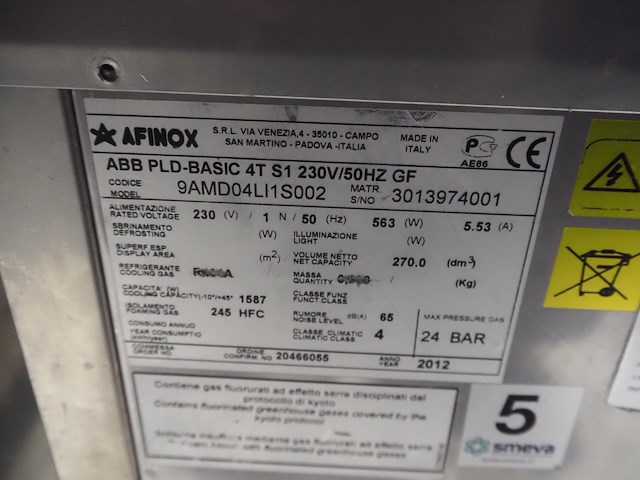 Afinox/electrolux/metos/friulinox/gro-tech/ moduline - afbeelding 26 van  29