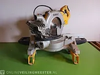 Afkort- en verstekzaagmachine met onderstel dewalt, dws778qs
