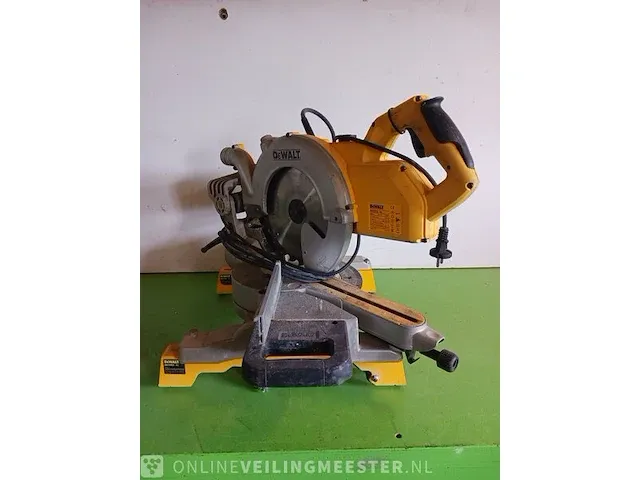 Afkort- en verstekzaagmachine met onderstel dewalt, dws778qs - afbeelding 8 van  13