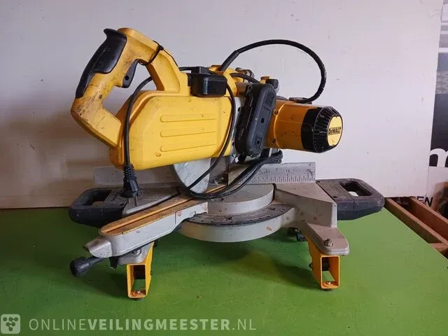 Afkort- en verstekzaagmachine met onderstel dewalt, dws778qs - afbeelding 9 van  13