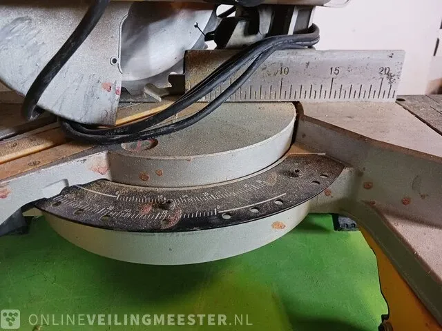 Afkort- en verstekzaagmachine met onderstel dewalt, dws778qs - afbeelding 11 van  13