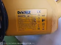 Afkort- en verstekzaagmachine met onderstel dewalt, dws778qs - afbeelding 7 van  13