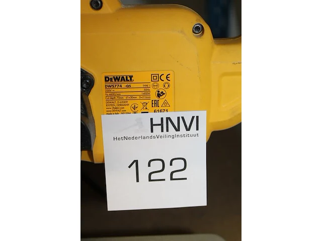 Afkort- / verstekzaag dewalt dws774. - afbeelding 3 van  3