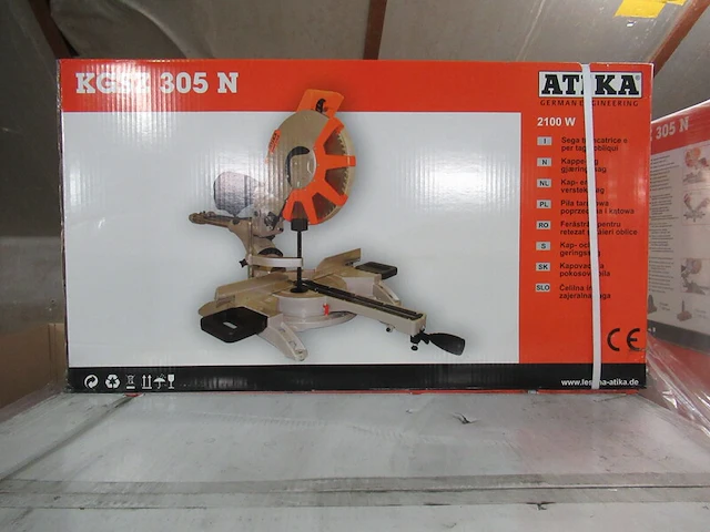 Afkort-radiaalzaag atika, kgsz 305n - afbeelding 3 van  3