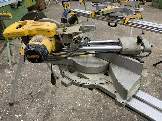 Afkortcirkel zaag, dewalt, dw712-qs, geel - afbeelding 2 van  4