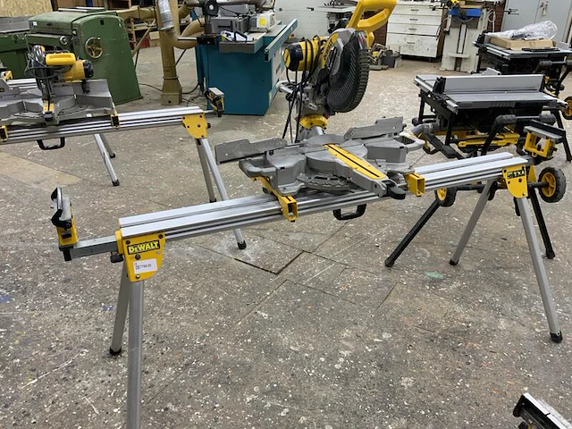 Afkortcirkel zaag, dewalt, dws727-qs, geel - afbeelding 1 van  6