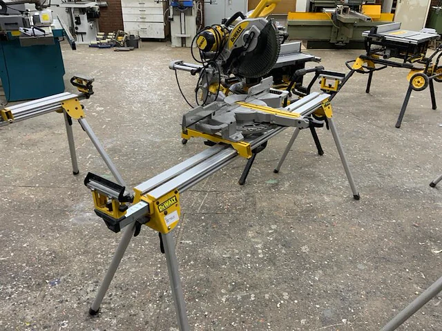 Afkortcirkel zaag, dewalt, dws727-qs, geel - afbeelding 2 van  6