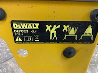Afkortcirkel zaag, dewalt, dws727-qs, geel - afbeelding 5 van  6