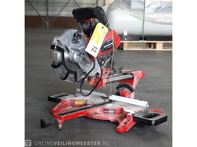 Afkortzaag einhell, tc-sm 2131/2 dual - afbeelding 1 van  12