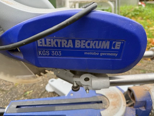 Afkortzaag, elektrabeckum metabo, kgs303 - afbeelding 3 van  4
