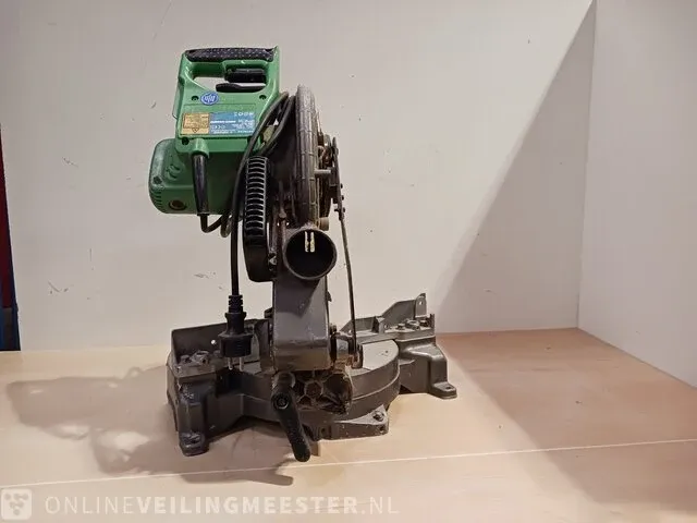 Afkortzaag hitachi, c10fch2 laser, bouwjaar 2008 - afbeelding 4 van  8
