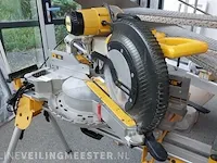 Afkortzaag met onderstel dewalt, dws780 -qs, de725/de7033 - afbeelding 8 van  11