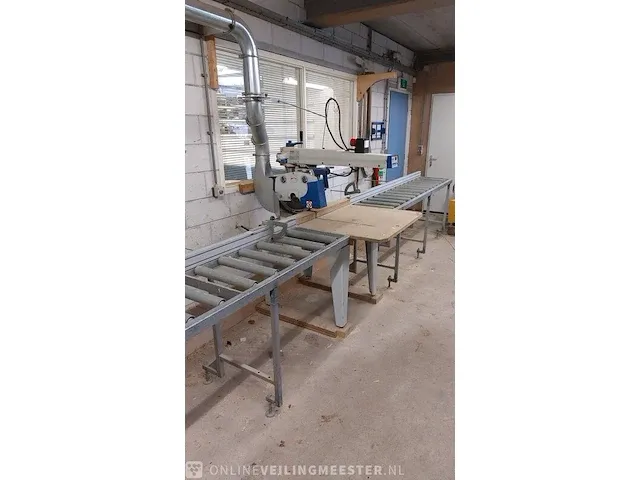Afkortzaag met rollentafel omga, radial 600 p3s , bouwjaar 2007 - afbeelding 14 van  36