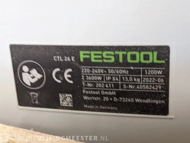 Afkortzaag met stofzuiger makita, ls 1219l, bouwjaar 2021 - afbeelding 6 van  14
