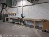 Afkortzaag met stofzuiger makita, ls 1219l, bouwjaar 2021