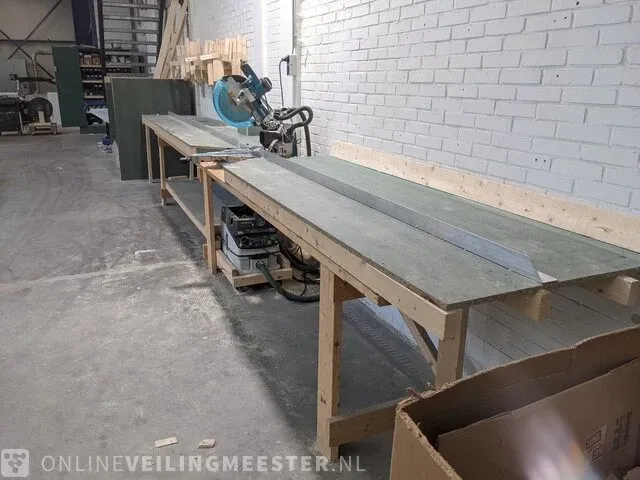 Afkortzaag met stofzuiger makita, ls 1219l, bouwjaar 2021 - afbeelding 7 van  14