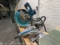 Afkortzaag met stofzuiger makita, ls 1219l, bouwjaar 2021 - afbeelding 10 van  14