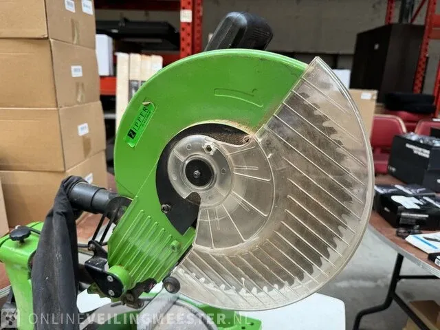 Afkortzaag met tafel 1800w zipper - afbeelding 3 van  7