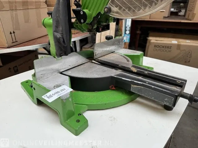 Afkortzaag met tafel 1800w zipper - afbeelding 4 van  7