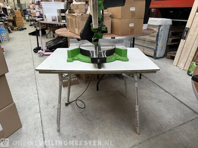 Afkortzaag met tafel 1800w zipper - afbeelding 5 van  7