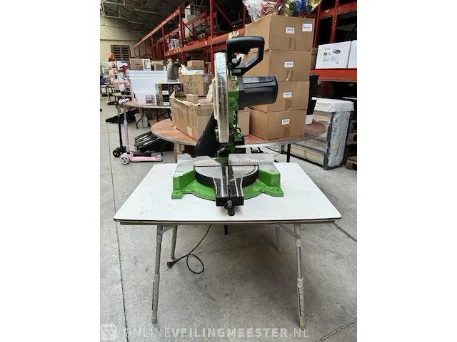 Afkortzaag met tafel 1800w zipper - afbeelding 6 van  7
