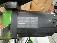 Afkortzaag met tafel 1800w zipper - afbeelding 7 van  7