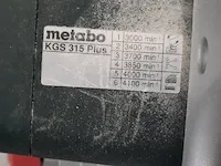 Afkortzaag metabo, kgs 315 plus - afbeelding 9 van  9