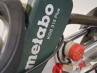 Afkortzaag, metabo, kgs 315 plus - afbeelding 5 van  9