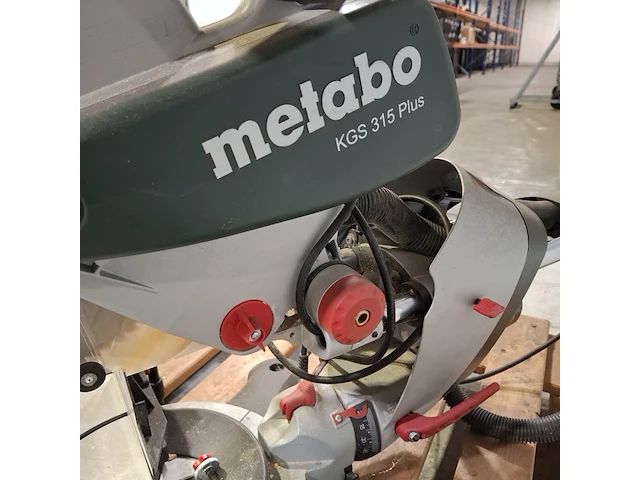 Afkortzaag, metabo, kgs 315 plus - afbeelding 10 van  11