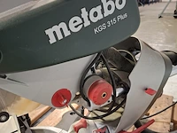 Afkortzaag, metabo, kgs 315 plus - afbeelding 10 van  11