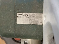 Afkortzaag, metabo, kgs 315 plus - afbeelding 11 van  11