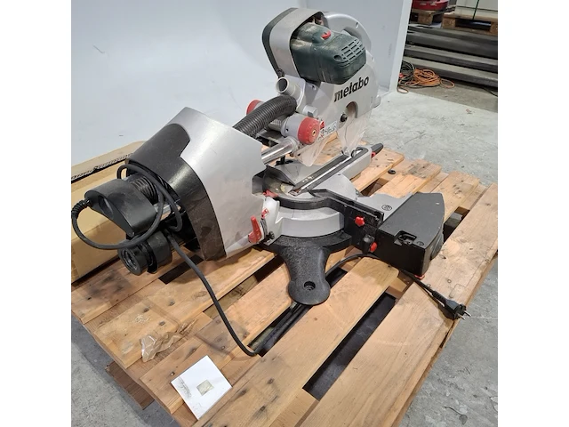 Afkortzaag, metabo, kgs 315 plus - afbeelding 6 van  13