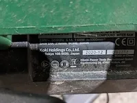 Afkortzaag op onderstel hikoki, c8fshg, bouwjaar 2020 - afbeelding 4 van  9