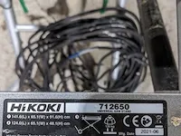 Afkortzaag op onderstel hikoki, c8fshg, bouwjaar 2020 - afbeelding 7 van  9