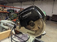 Afkortzaag op onderstel, hitachi en gamma - afbeelding 8 van  12