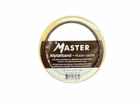 Afplakband 19 mm x 25 meter (750x) - afbeelding 1 van  1