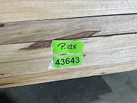 Afrikaans eikenhout - balk fraké - 450x15,3x5 cm (10x) - afbeelding 6 van  6