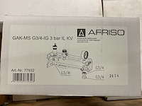 Afriso gak-ms g3/4-ig 77932 vataansluitgroep (3x) - afbeelding 2 van  2