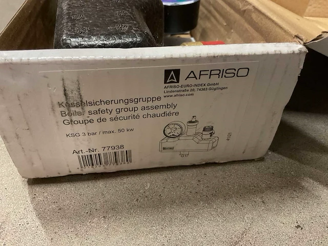 Afriso ksg 77938 ketelveiligheidsgroep - afbeelding 2 van  2