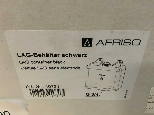 Afriso lag black vloeistof reservoir - afbeelding 3 van  3
