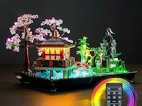 Afstandsbediening + lichtkit voor lego tranquil garden - afbeelding 1 van  3