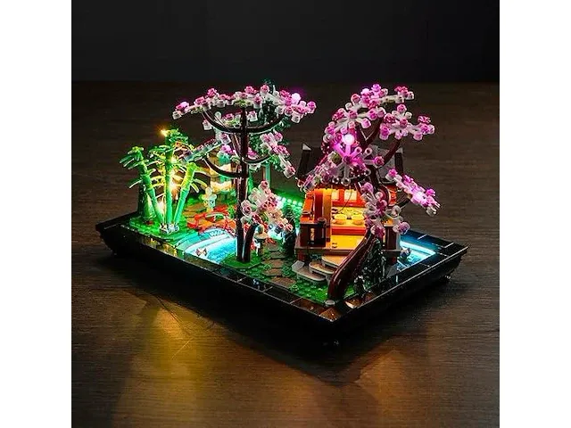 Afstandsbediening + lichtkit voor lego tranquil garden - afbeelding 3 van  3